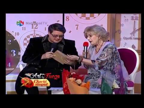 Picturile lui Fuego au ocupat un loc de cinste în emisiunea Corinei Chiriac - ”Oriți timpul”