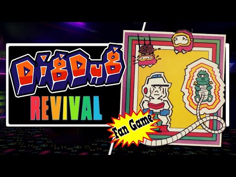 Dig Dug Revival ( A homage to the Arcade hit 👀👾)