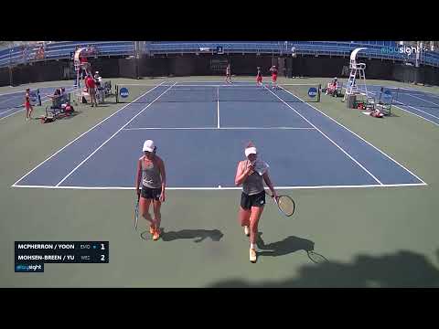 Renna Mohsen-Breen/Kristina Yu v Eliza McPherron/Lauren Yoon - WESLEYAN v EUW