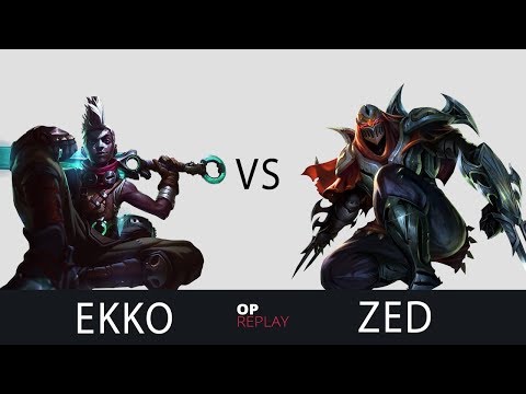 L'ETERNA LOTTA - ZED VS EKKO - League Of Legends