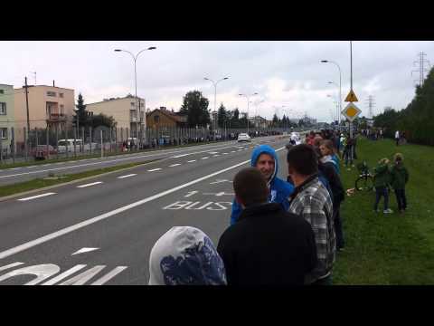 1/4 mili Rzeszów 2012 Mitsubishi Lancer Evo III 300 PS vs Subaru Impreza