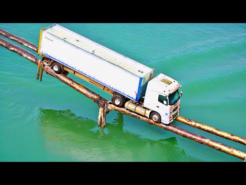 Cars vs Impossible Log Bridges ▶️ BeamNG Drive