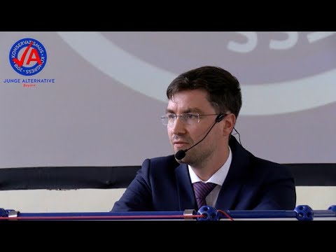 Felix Menzel - »Warum das 'Dagegen-Sein' nicht reicht« | Konservatismus Kongress 2018