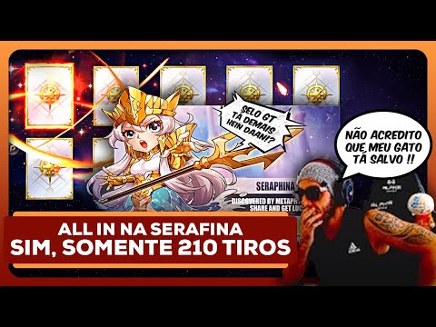 🔱🔥 ALL-IN SERAFINA !! TINHA TUDO PRA DAR ERRADO .. MAS O SELO GT ESTAVA EM DIA !! 🔥🔱