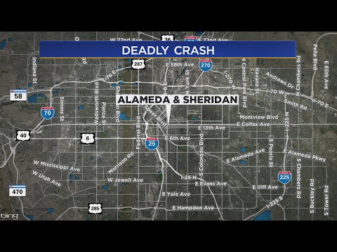 One Person Is Dead After A Crash At Alameda & Sheridan
