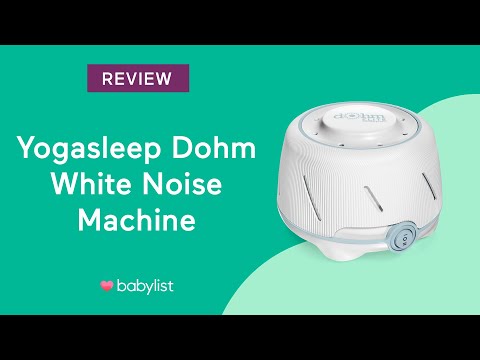 YogaSleep Dohm Dual Speed White Noise Machine Review - Babylist