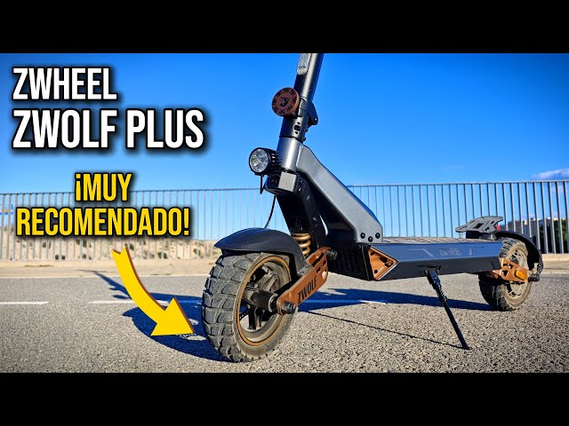 Vídeo relacionado con ZWHEEL ZWOLF | Patinete Eléctrico Adultos Homologado DGT - 500W-1000W MAX, 50-70km Autonomía, Geolocalización, Suspensión Híbrida Ajustable, Frenos Regeneradores AER - Ruedas 10" Offroad