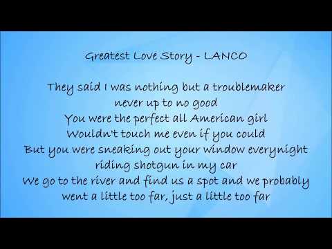 Greatest Love Story - LANCO Lyrics