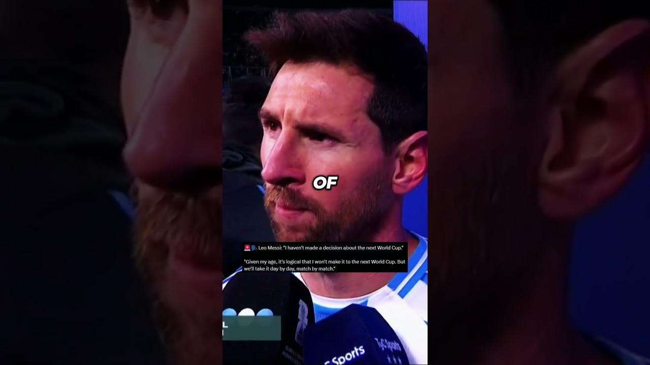 Messi really faked everyone with his emotional act and signed a new deal until 42. 😳🥳