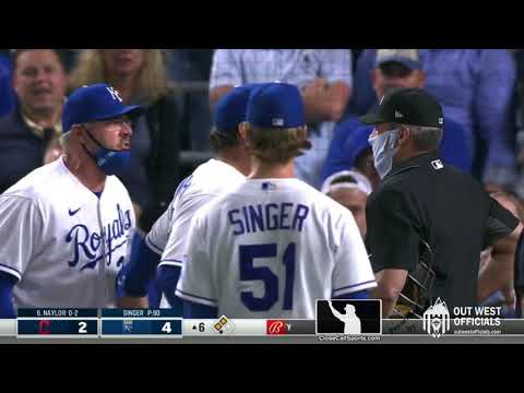 Ejections 030-32 - Angel Hernandez Ejects Trio of Royals (Cal Eldred, Mike Matheny & Brady Singer)