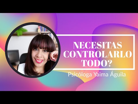 LA NECESIDAD DE CONTROL!