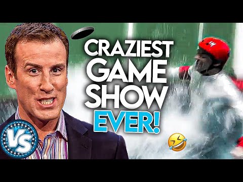 CRAZIEST Gameshow EVER! 'Hole In The Wall' Episode 1