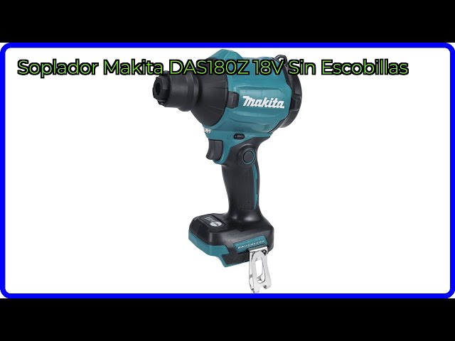 Vídeo relacionado con Makita DAS180Z - Soplador de polvo sin escobillas LXT de iones de litio de 18 V - Pilas y cargador no incluidos