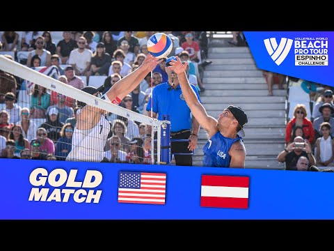 Crabb Tr./Brunner vs. Hörl/Horst - Finals Highlights Espinho 2023 #BeachProTour