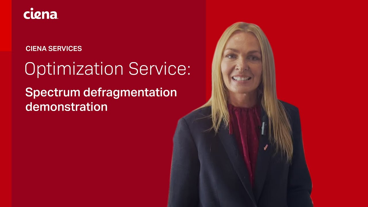 Optimization Service: Spectrum Defragmentation demonstration