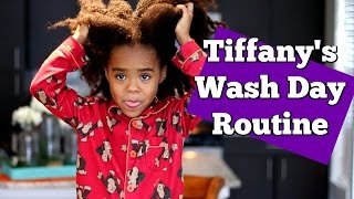Tiffany&#39;s Natural Hair Routine For Kids | Simply Sims