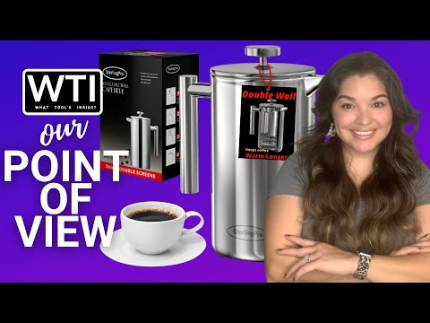 SterlingPro French Press Coffee Makers - WTI product video review