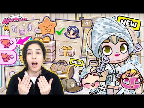 Avatar World New Skin Care Center Secrets and Free Gifts Esra Games