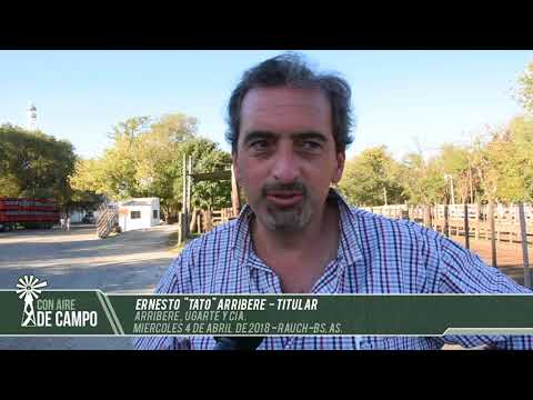 Ernesto Tato Arribere - Arribere, Ugarte y Cía. - Miércoles 4 de abril de 2018 - Rauch