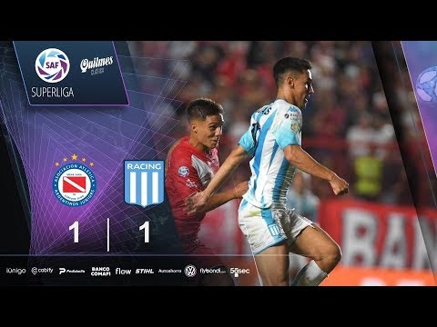 Fecha 18: resumen de Argentinos Juniors - Racing