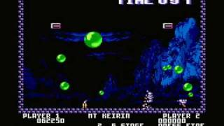 [AMSTRAD GX4000] Pang (Gameplay Run-through)