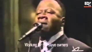 MORT DE PAPA WEMBA: ECOUTONS  ESCLAVE "LA LIBERTÉ POUR LE PEUPLE AFRICAIN"