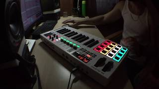 Video thumbnail for Classic Hip-Hop Beat | M-audio Code 25 by DJ Dre