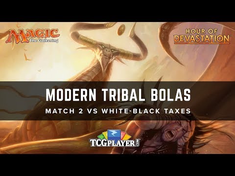 [MTG] Modern Tribal Bolas | Match 2 VS White-Black Taxes