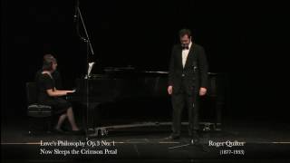 Love's Philosphy--- Roger Quilter