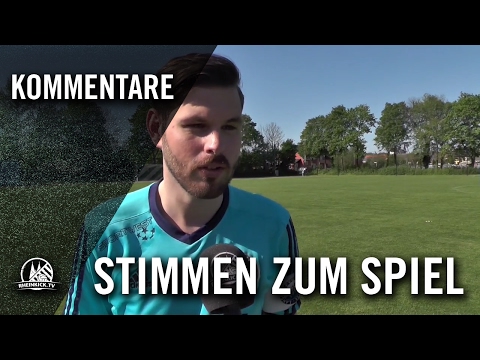 Die Stimmen zum Spiel (SpVg. Rheinkassel-Langel – SV Gremberg-Humboldt, Kreisliga A, Staffel 1)
