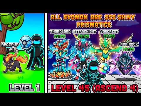 Creating The Strongest Evomon Team In Roblox Evomon