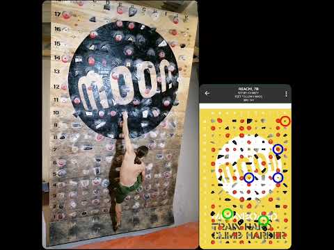 7B on 2017 moonboard 25 degress.