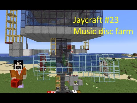 Music disc farm without cats (Minecraft Farms in 3 Minutes, Part 23 - Jaycraft SMP Java 1.19)