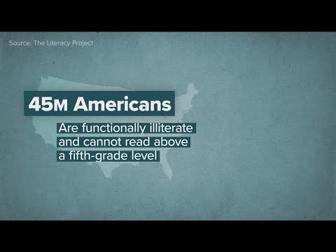 45 million Americans considered functionally illiterate