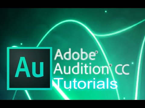 Audition CC - Tutorial for Beginners [+ General Overview]