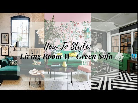 YouTube video about: What color rug goes with olive green couch?