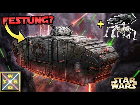 STAR WARS: Die SCHWEBENDE FESTUNG und weitere skurrile Fahrzeuge des Imperiums