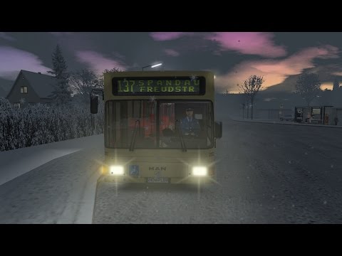 OMSI II Route 137 in heavy snow