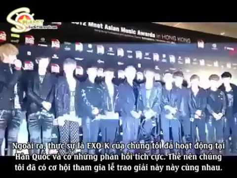 [Vietsub] 121130 EXO - Press Conference ( MAMA in HongKong ) { S-Planet T.A.T } Katie SeSanchez