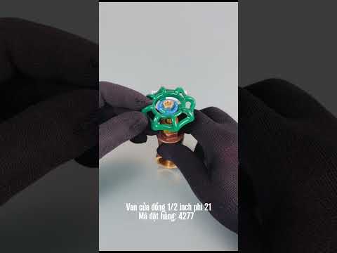 Van cửa đồng 1/2 inch (Phi 21)