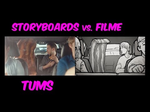 Storyboards vs. filme: Tums