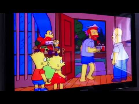 Hank Scorpio bids farewell to his moccasins