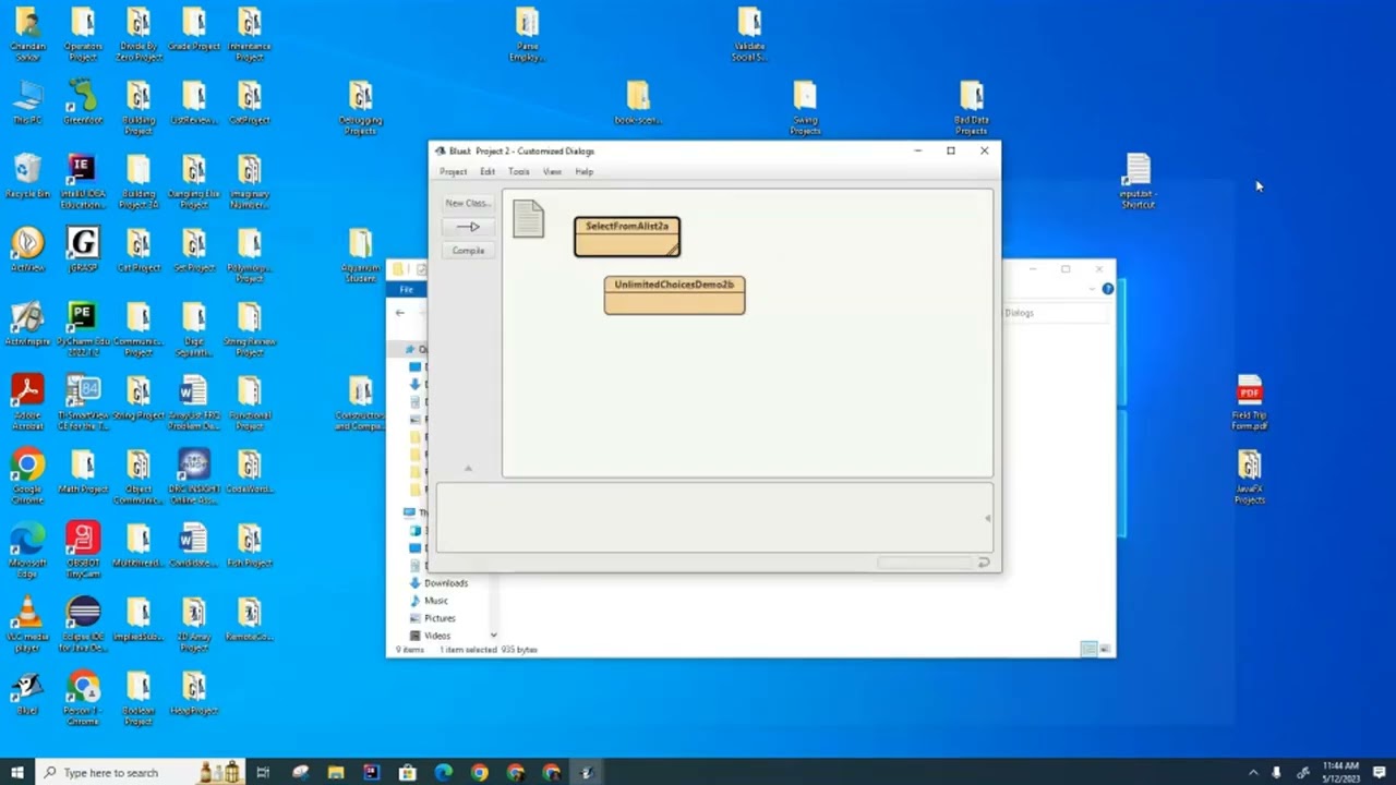 Java Swing 003: Predefined Dialogs in Swing