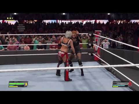 WWE 2K22 Becky Lynch vs Liv Morgan WrestleMania