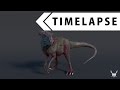 Creature Creation 5 Modeling Sculpting Texturing Rigging BLENDER TIMELAPSE
