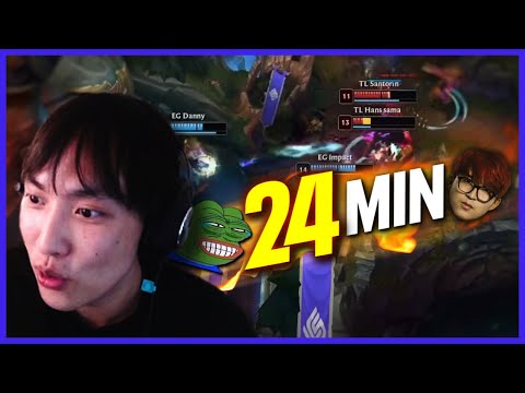 TL Hans Sama Lucian POWER SPIKES vs EG | Doublelift