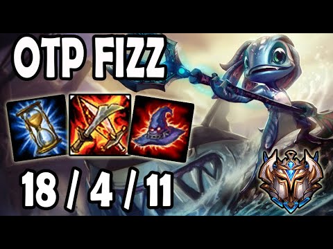 OTP Fizz vs Galio [ MID ] Lol Challenger Korea