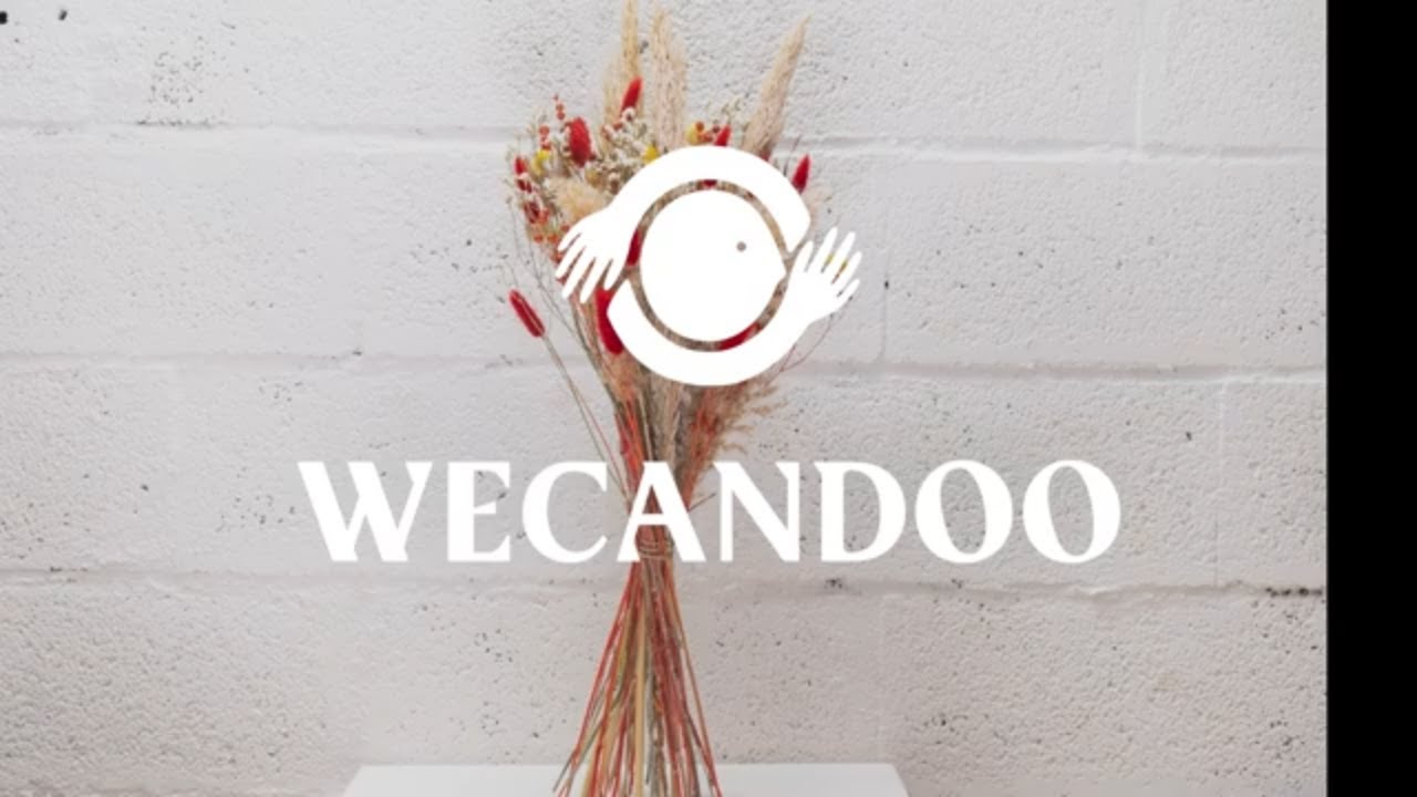 Réalisez votre tambour en fleurs séchées - Vidéo