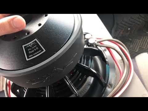 How to wire 2 4ohm subwoofers to 1 ohm