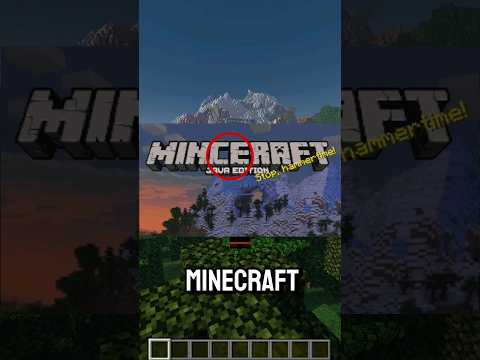 Minecraft Easter Egg *Title Screen*
